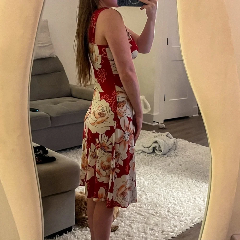 90’s / Y2K Floral Midi Dress‎